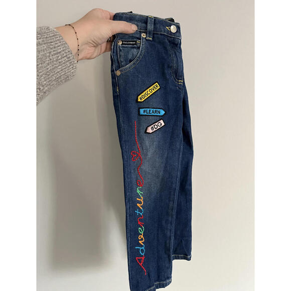 Dolce & Gabbana Denim Girls Adventure Jeans - Picture 2 of 9